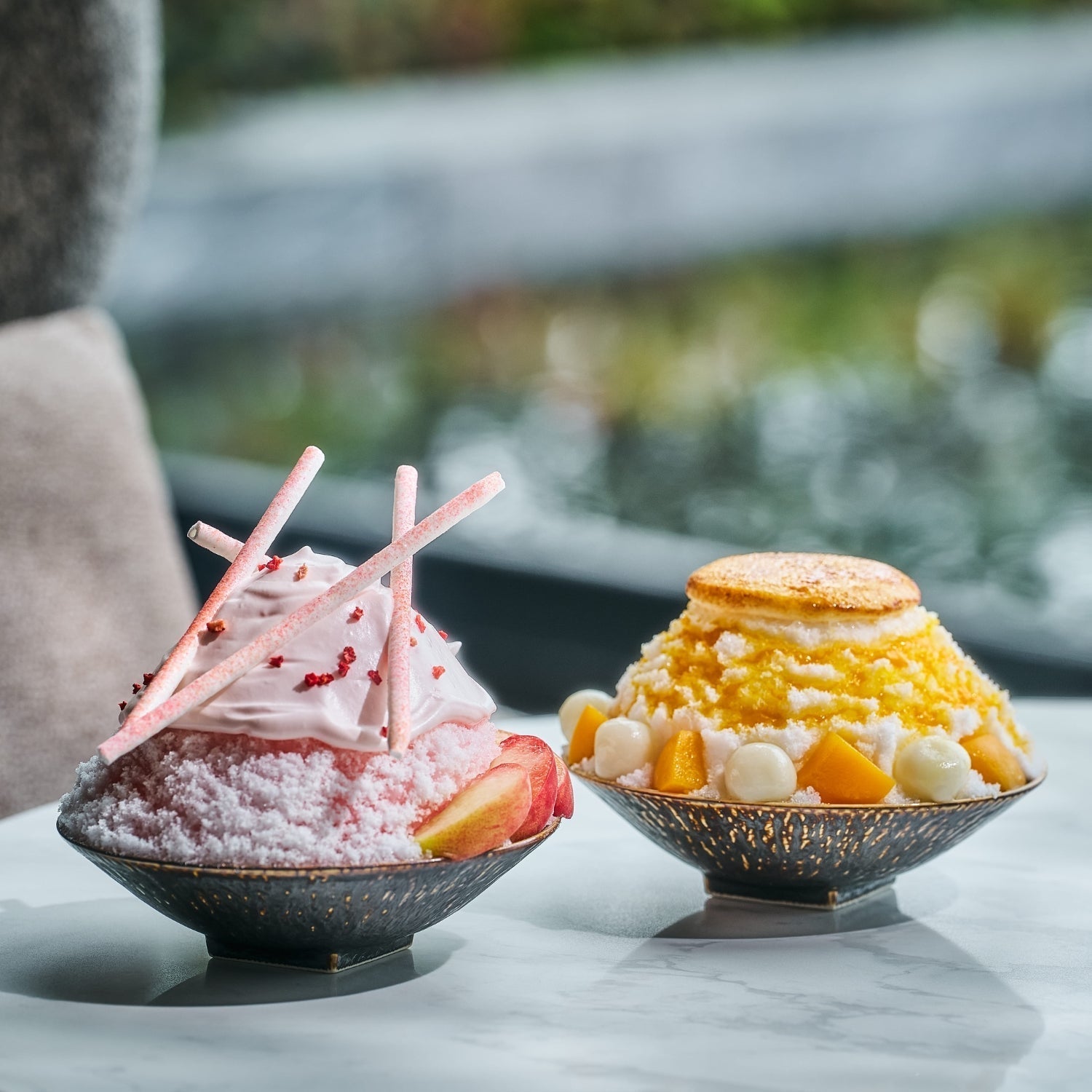 フェアモント東京で、フランス菓子のエッセンスを取り入れたご褒美かき氷を