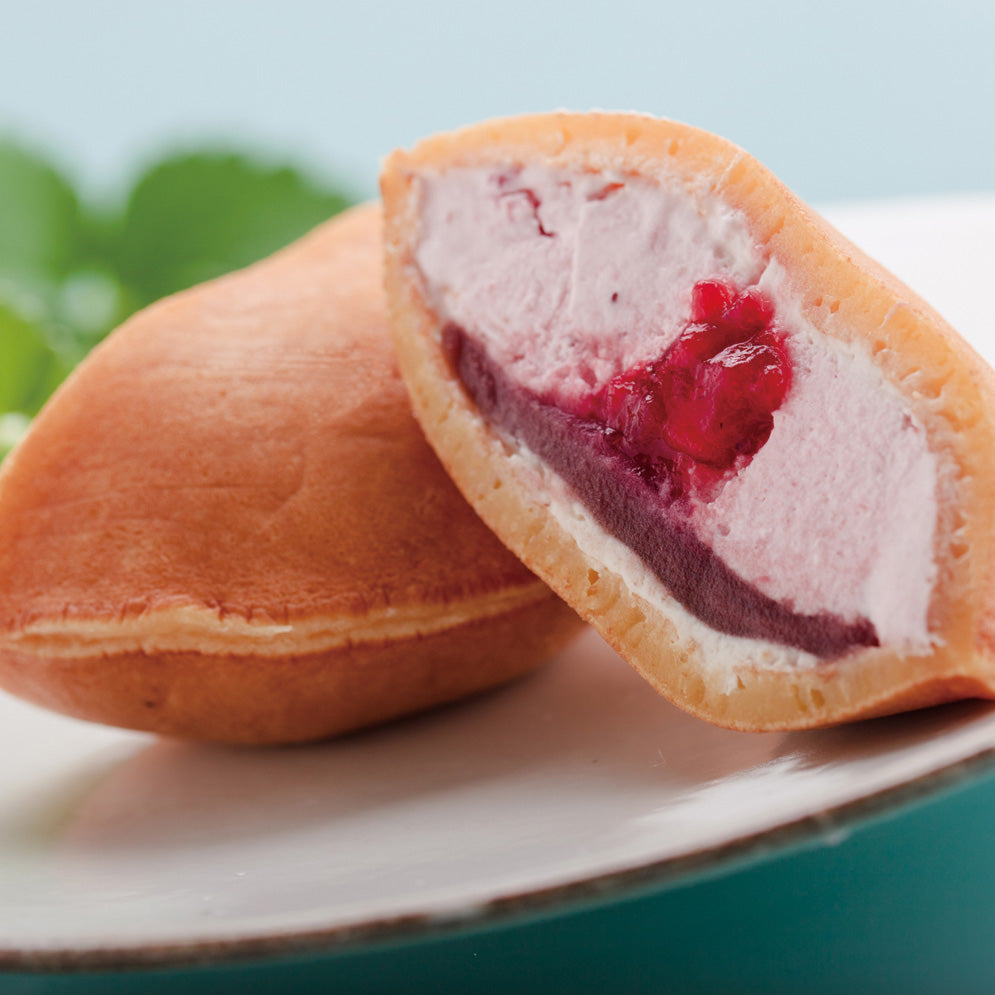 あまおうをさらに美味しく！<br>売り切れ続出のどら焼き